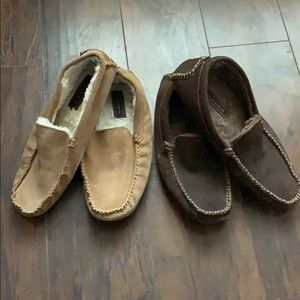 Florsheim Mens Moccasin Loafers Two Pair